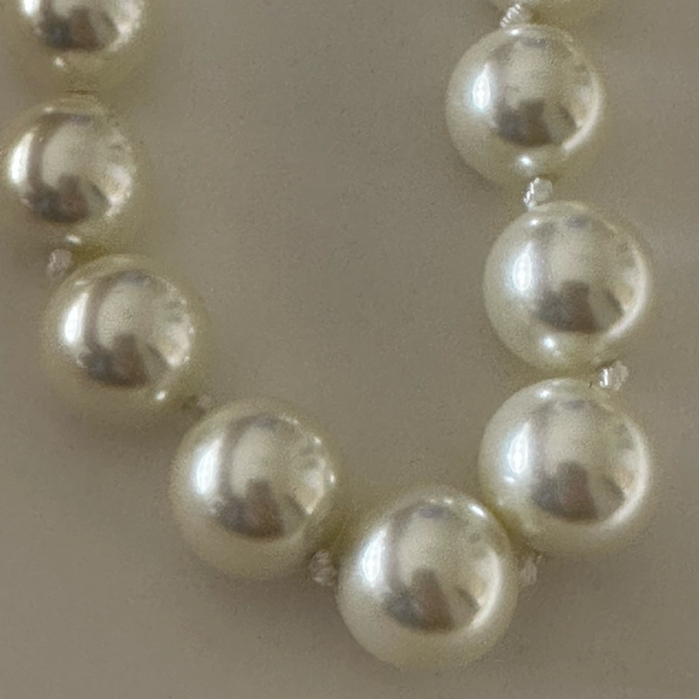 Kate spade vintage wrapped up pearl gold bow necklace - Picture 8 of 10